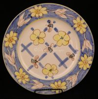 Allied Imex HONEY BEE Dinner Plate - Handpainted Unique